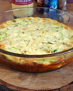 Фриттата с кабачками