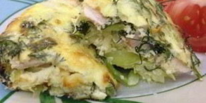 Рецепт фриттата с кабачками