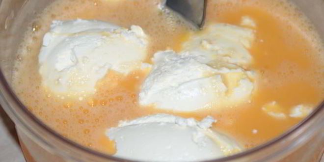 Рецепт фриттата с картофелем, шпинатом и творожным сыром