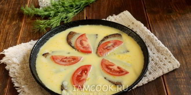 Рецепт фриттата с хлебом