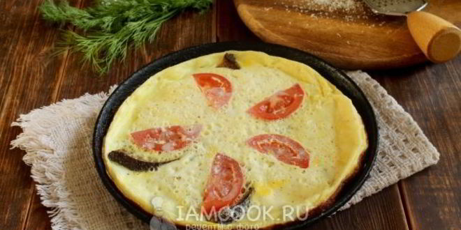 Рецепт фриттата с хлебом