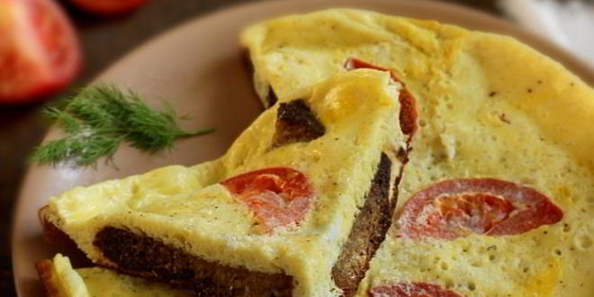 Рецепт фриттата с хлебом