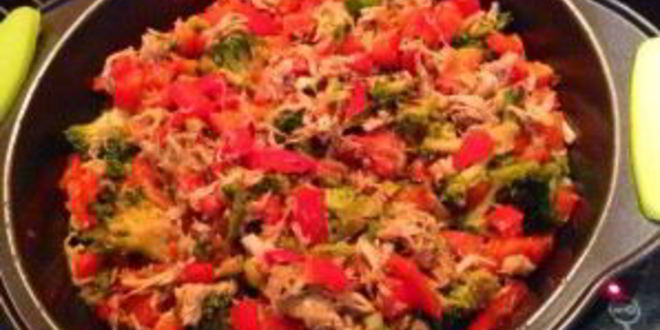 Рецепт фриттата с курицей