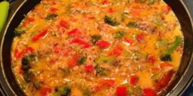 Рецепт фриттата с курицей