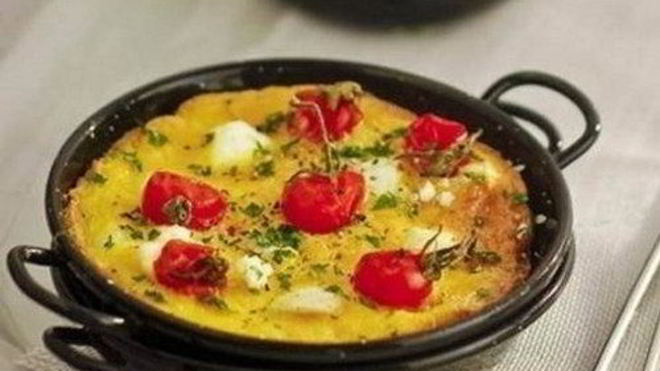 Рецепт Фриттата с помидорами черри