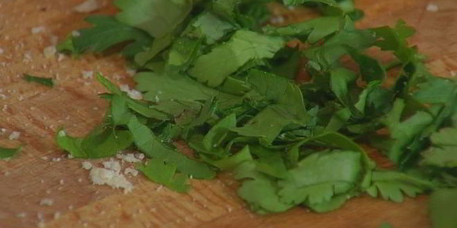 Рецепт фриттата с зеленым горошком и картофелем