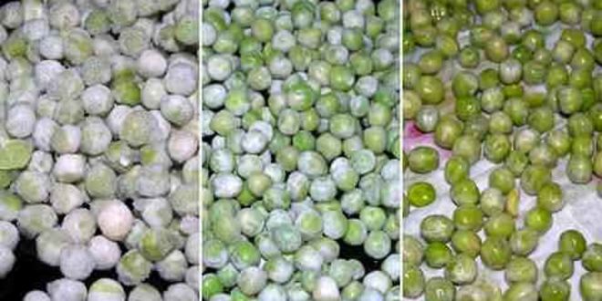 Рецепт фриттата с зеленым горошком, ветчиной и луком