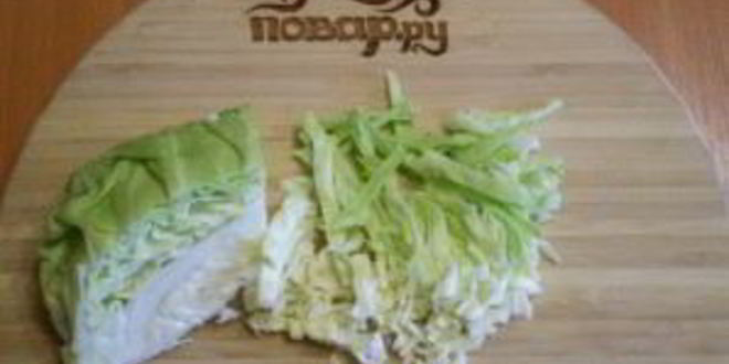 Рецепт капустный омлет