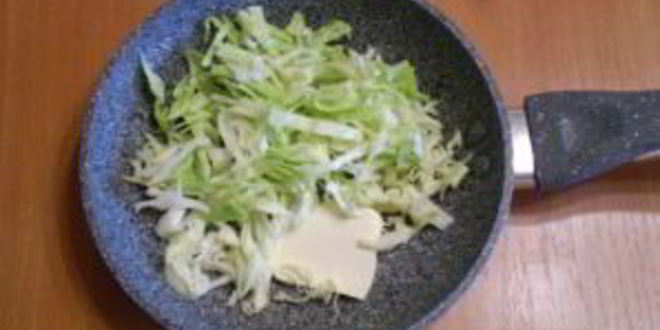 Рецепт капустный омлет