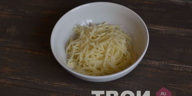 Рецепт хрустящий картофельный омлет