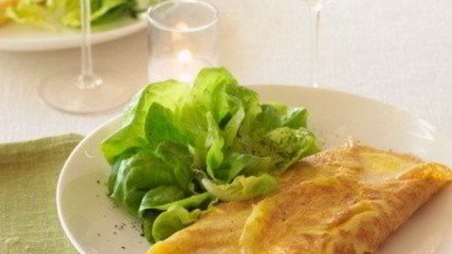 Рецепт Классический французский омлет с сыром