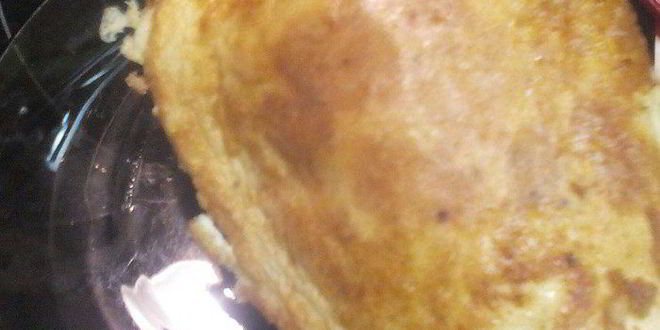 Рецепт классический французский омлет с ветчиной и сыром