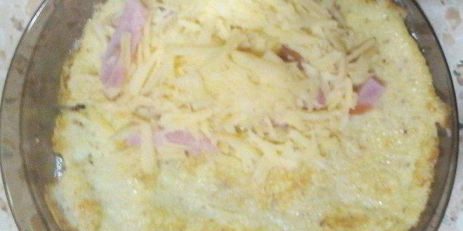 Рецепт классический французский омлет с ветчиной и сыром