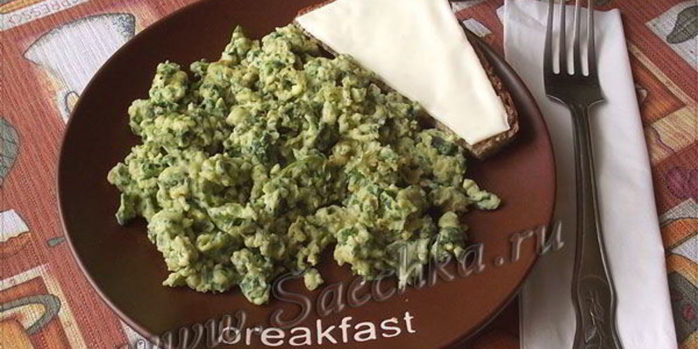 Как приготовить кюкю из зелени