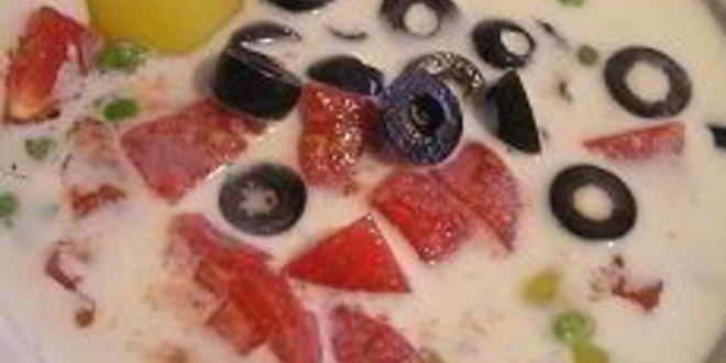 Рецепт летний омлет