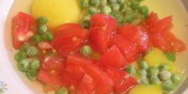 Рецепт летний омлет