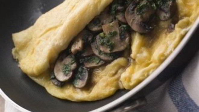 Рецепт Омлет Американский с грибами и эстрагоном