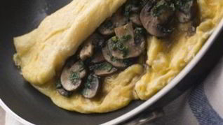 Рецепт Омлет Американский с грибами и эстрагоном