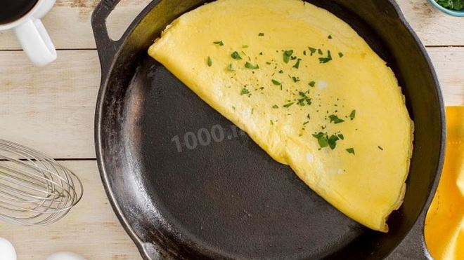 Рецепт Омлет без молока