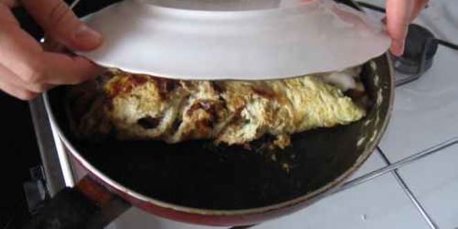 Рецепт омлет фаршированный