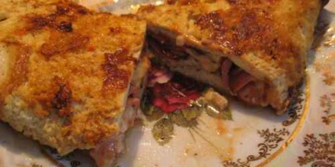 Рецепт омлет фаршированный