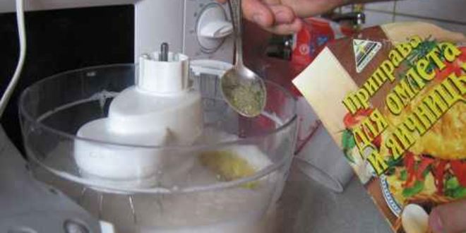 Рецепт омлет фаршированный