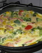 Омлет на кислом молоке