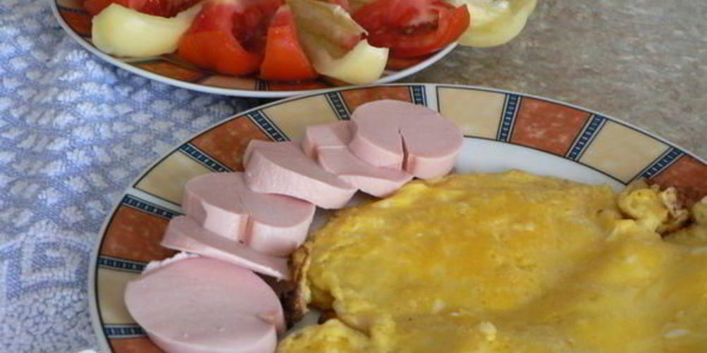 Как приготовить омлет обычный