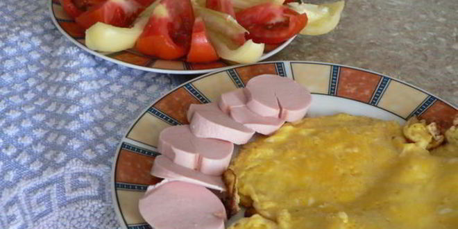 Рецепт омлет обычный