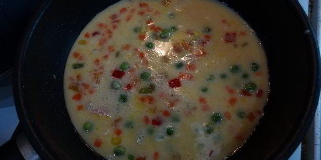 Рецепт омлет по-мексикански