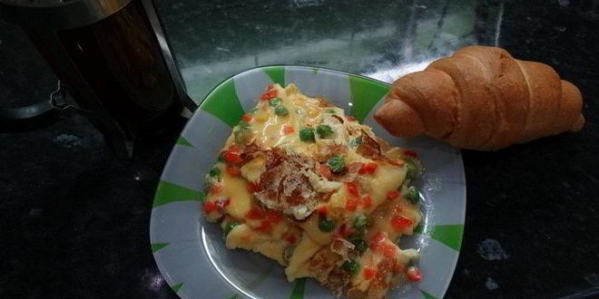 Рецепт омлет по-мексикански