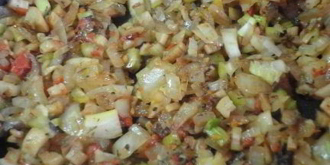 Рецепт омлет с грибами