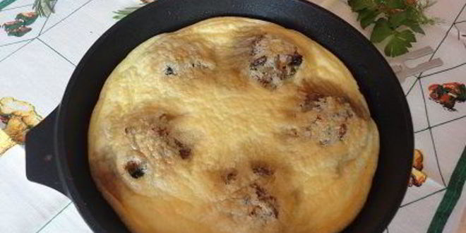 Рецепт омлет с грибами