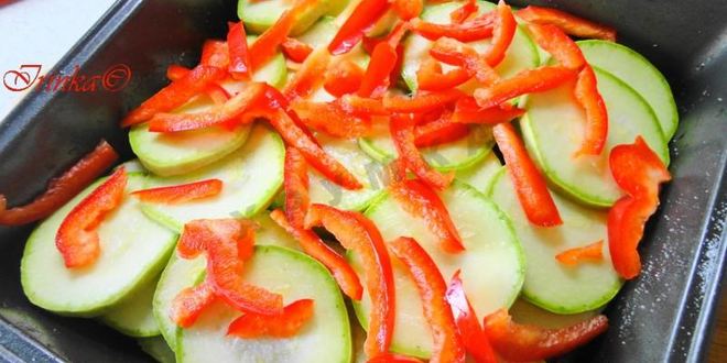 Рецепт омлет с кабачками и помидорами