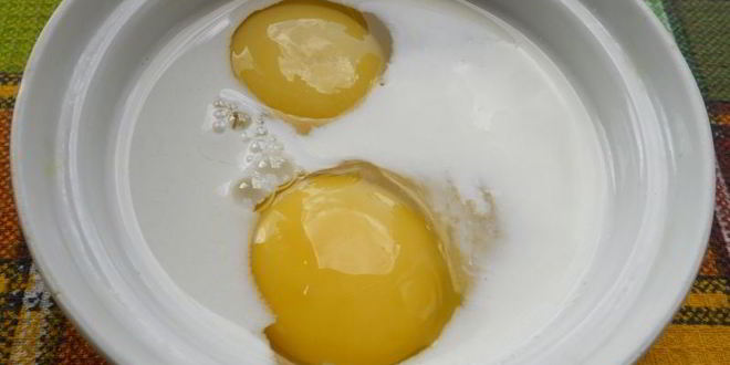 Рецепт омлет с картофелем и шампиньонами