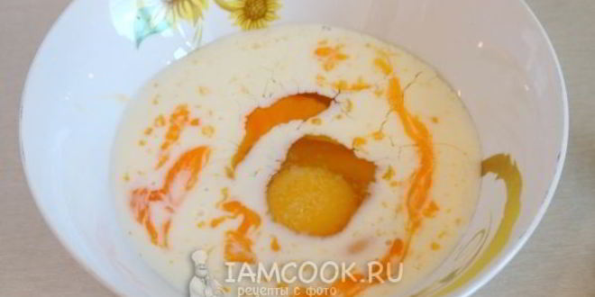 Рецепт омлет с картошкой на сковороде