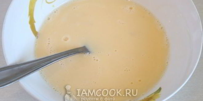 Рецепт омлет с картошкой на сковороде