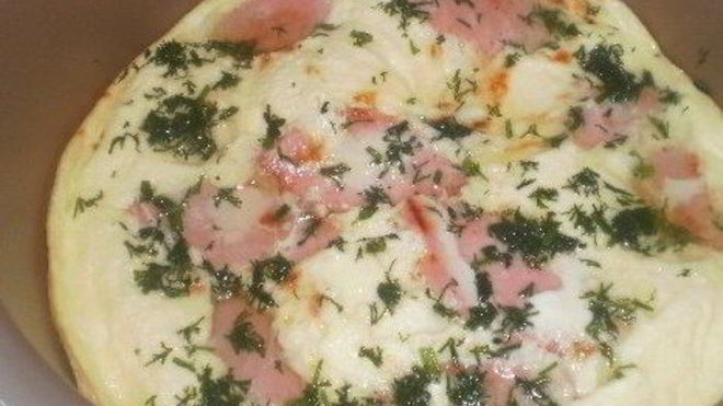 Рецепт Омлет с колбаской в мультиварке