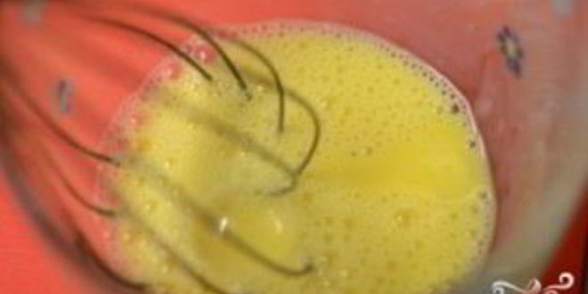 Рецепт омлет с козьим сыром