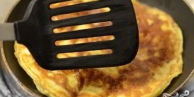 Рецепт омлет с козьим сыром