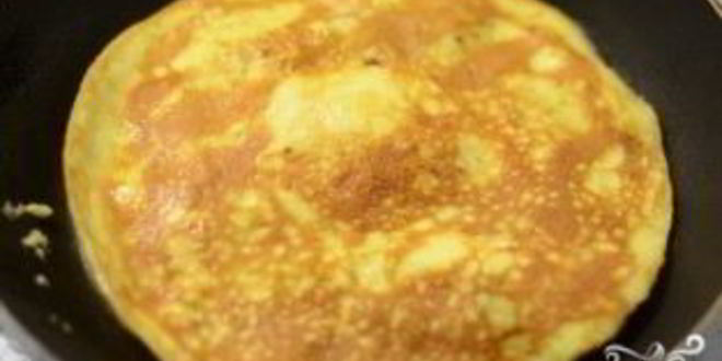 Рецепт омлет с козьим сыром