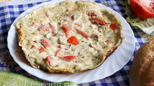 Рецепт Омлет с курицей