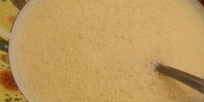 Рецепт омлет с манкой и молоком