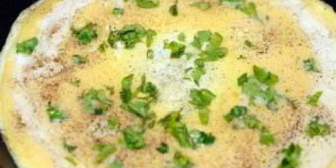 Рецепт омлет с перцем и помидорами