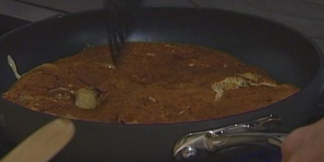 Рецепт омлет с сельдью