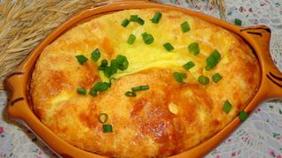 Рецепт Омлет с сыром в духовке
