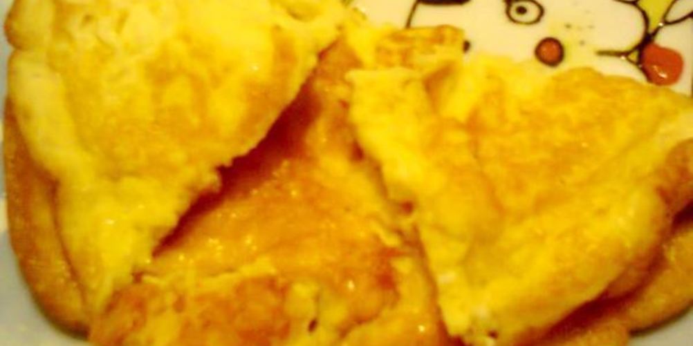 Рецепт омлет с пюре из красной фасоли