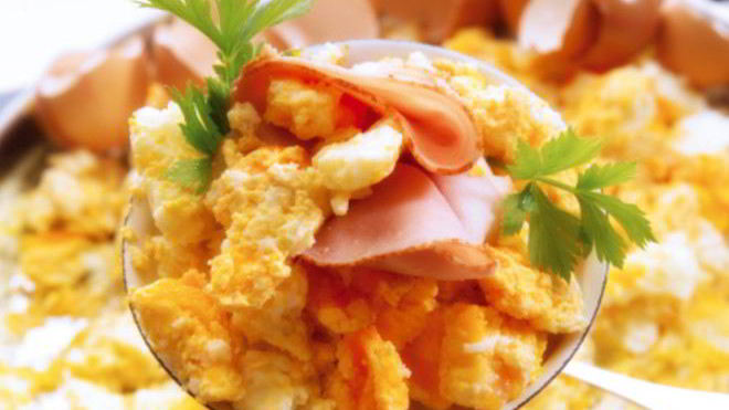 Рецепт Омлет с ветчиной и сыром