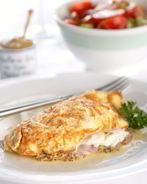 Омлет с ветчиной