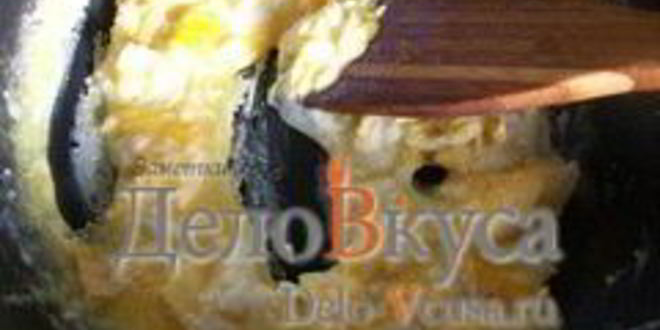 Рецепт омлет с жареным луком и соевым соусом